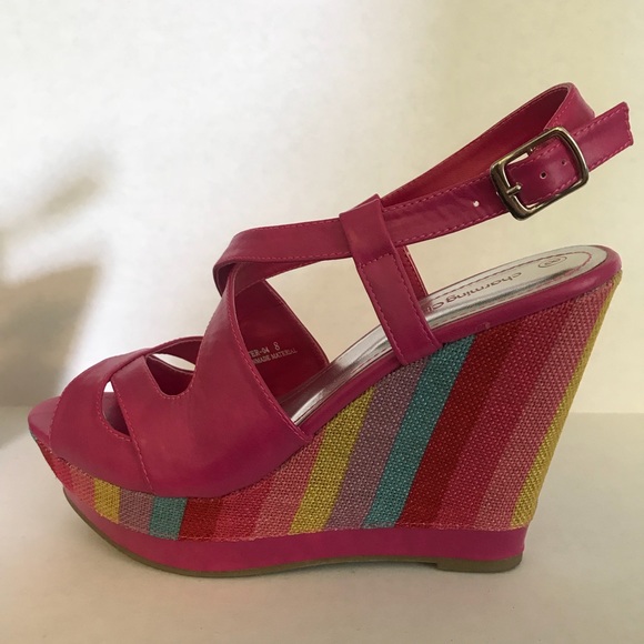 Charming Charlie sandal wedges - Picture 4 of 6